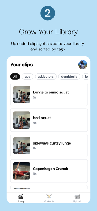 BUILD: Workout Planner Screenshot 2 of 4