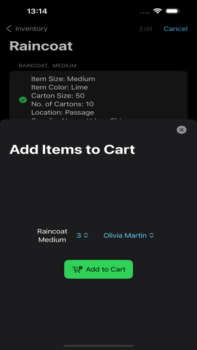 J.B.S Inventory Management Screenshot