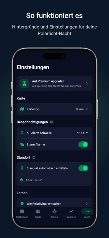 Aurora Tracker - Polarlichter screenshot 5 of 5
