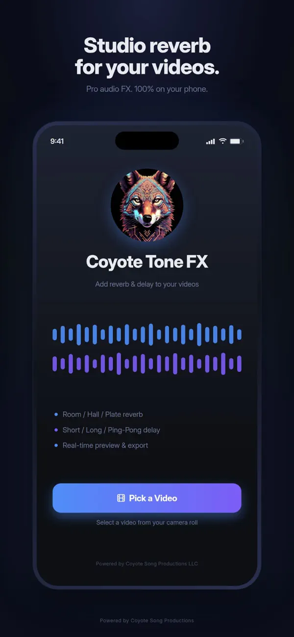 Screenshot #3 pour Coyote Tone FX