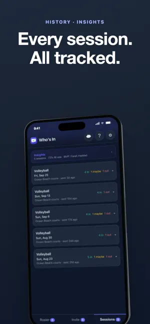 Who's In: Pickup Game RSVP screenshot 3