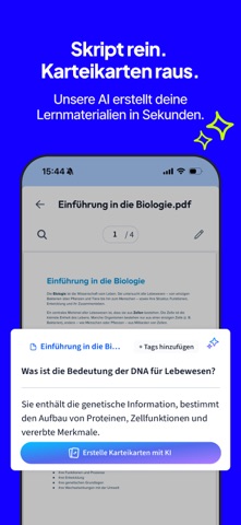 StudySmarter: #1 KI Lernapp iPhone screenshot 2