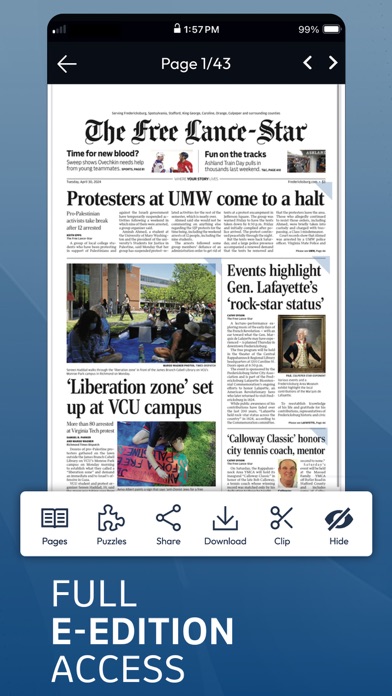 Fredericksburg.com App Screenshot