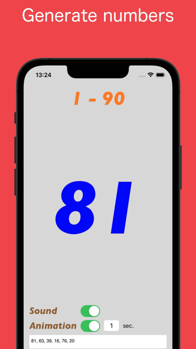 Housie Bingo Card Maker Screenshot