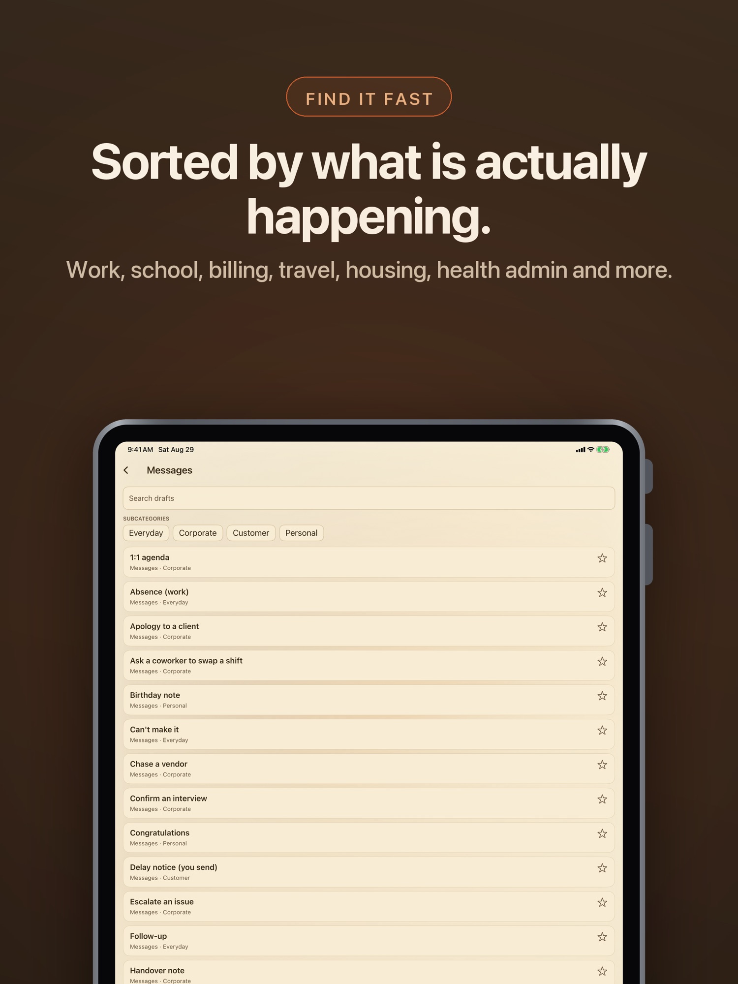 Draft Pal on iPad, App Store screenshot 3