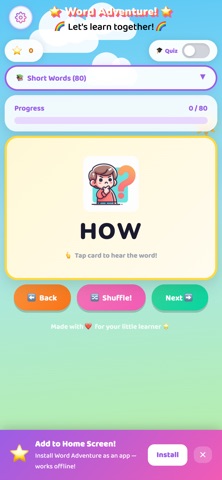 Word Adventure - Spell & Learn Screenshot 4 of 7