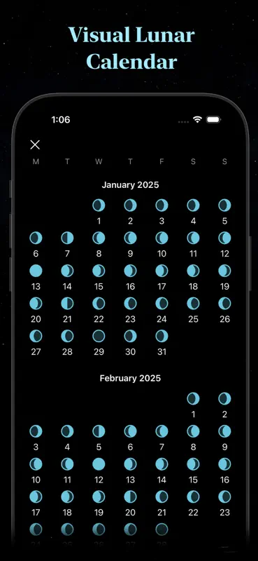 Mondphasen und Mondkalender screenshot 8 of 10