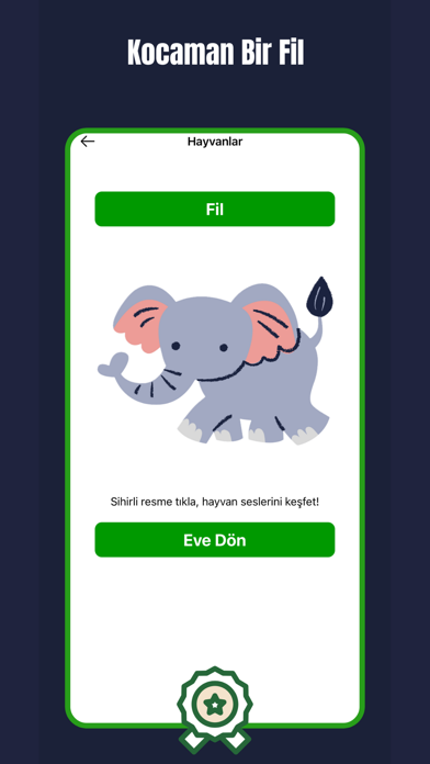 Hayvan Seslerini Öğreniyorum Screenshot