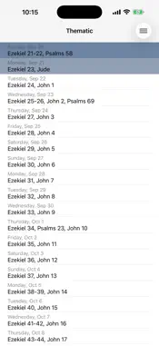 ReadingPlan screenshot 1