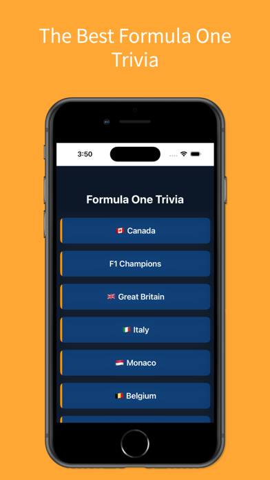 Screenshot #1 pour Best formula one trivia