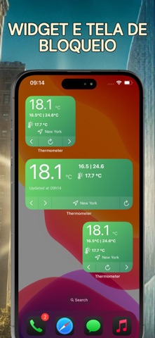 Thermo - Termômetro ao Vivo iPhone screenshot 2