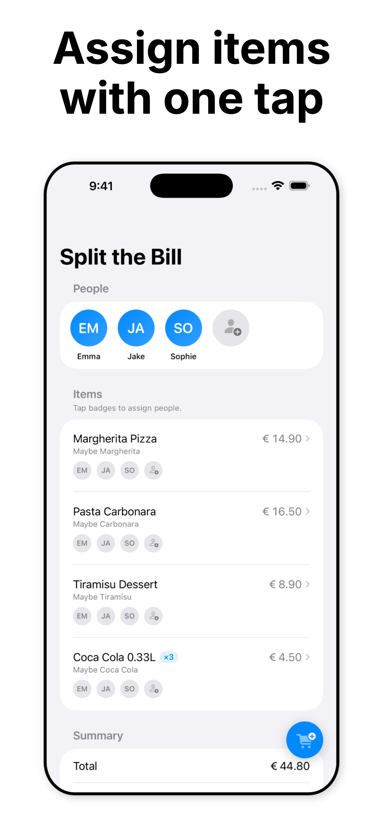 SplitReceipt - Scan & Share screenshot 3