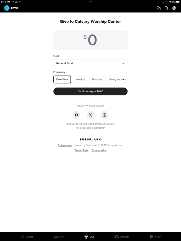 CWCCS - Colorado Springs, CO iPad screenshot 3 - Education app