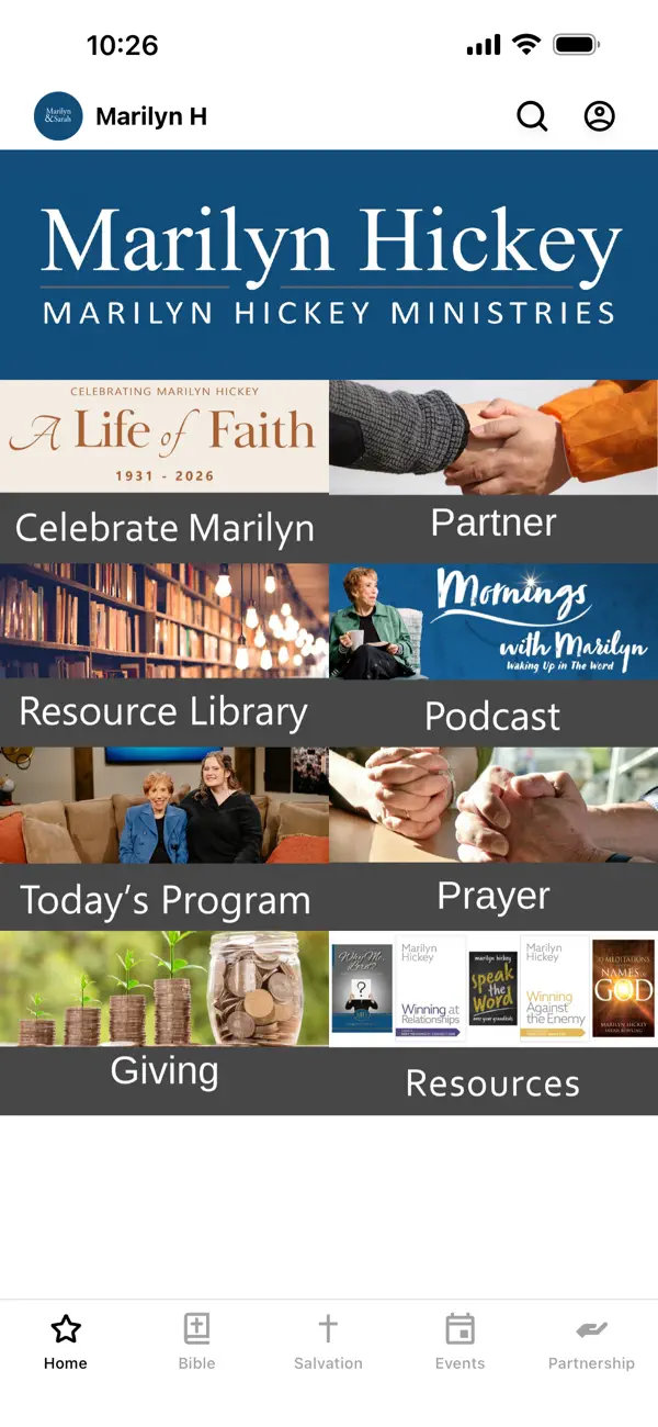 Screenshot #1 pour Marilyn Hickey Ministries