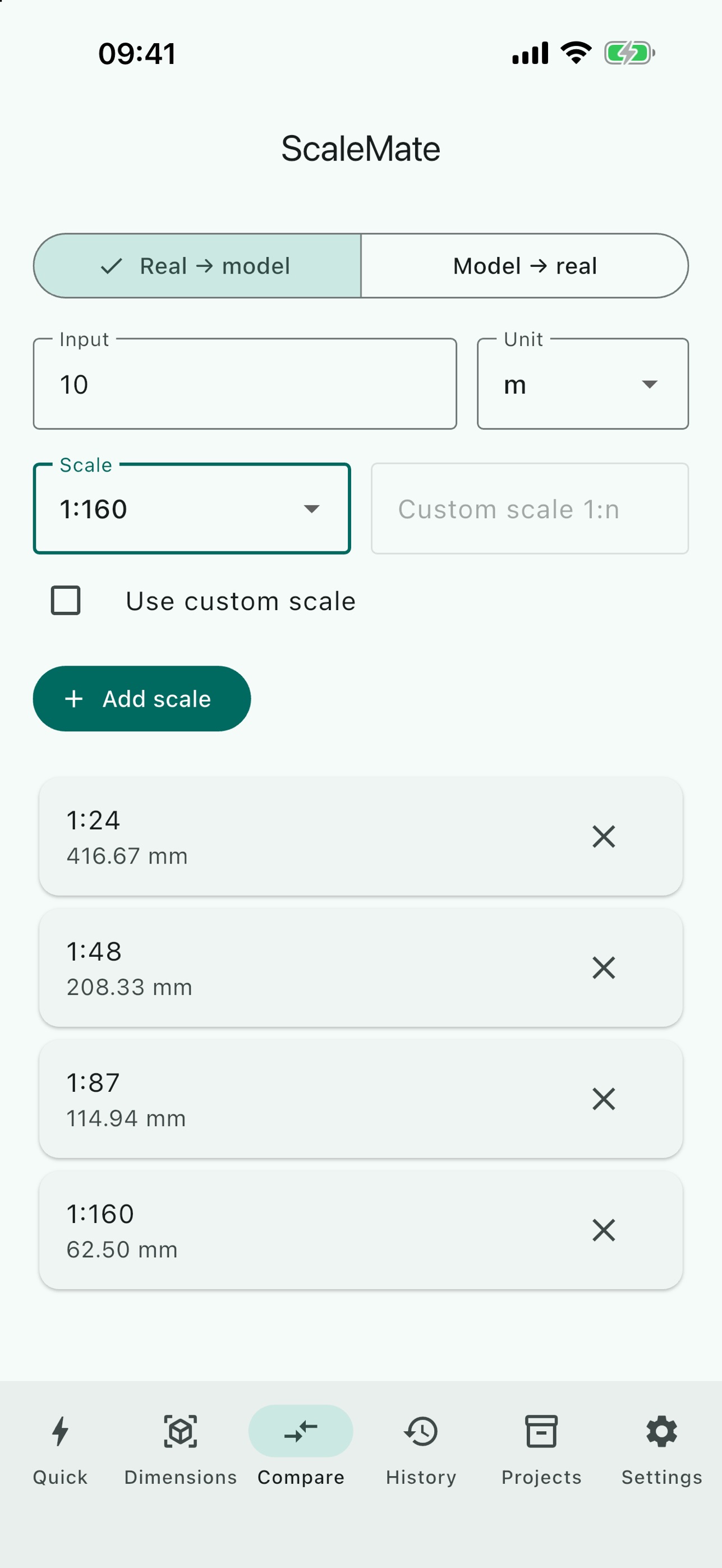 Screenshot 3 of ScaleMate - Scale Calculator