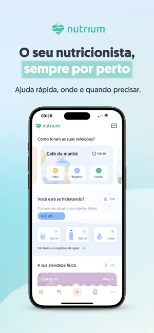 Nutrium iPhone screenshot 1