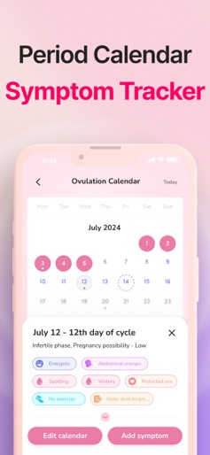 Period Tracker－Pregnancy・Femin screenshot 6