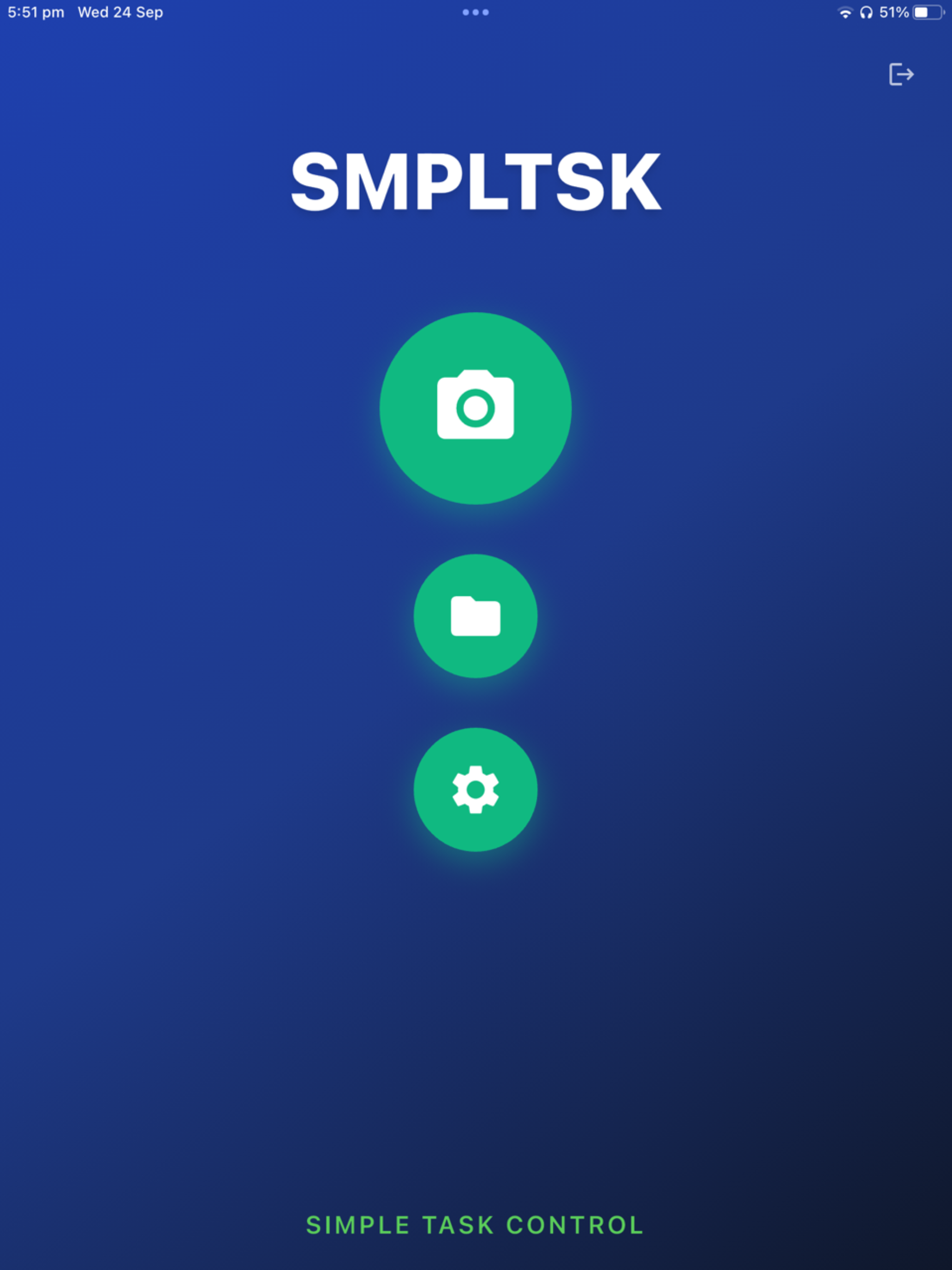 SMPLTSK - Visual Task List