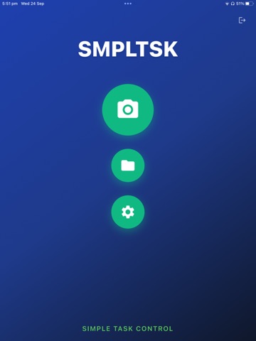 SMPLTSK - Visual Task List iPad screenshot