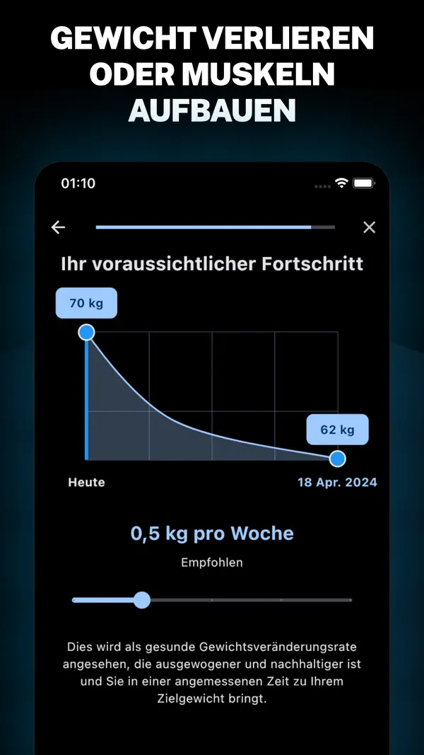 GymStreak: KI Fitness Trainer iPhone App Screenshot 5 – Gesundheit & Fitness