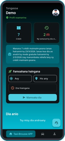 Taxi-Brousse APP screenshot