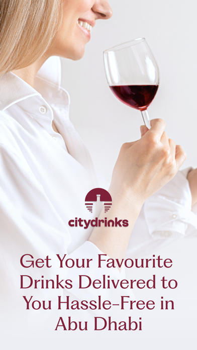 CityDrinks - Beverage Delivery Screenshot
