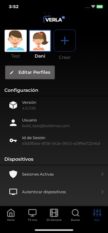 VERLA screenshot