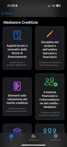 Quiz OAM Mediatore creditizio screenshot