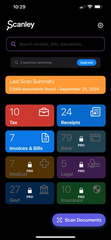 Scanley screenshot