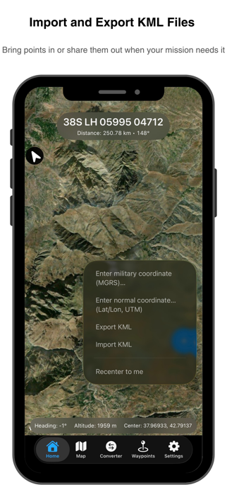 MGRS GPS Mapper Screenshot 7 of 8