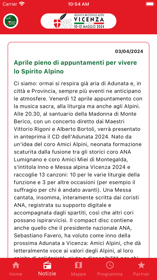 #2. Alpinapp Adunate (iOS) De: Associazione Nazionale Alpini