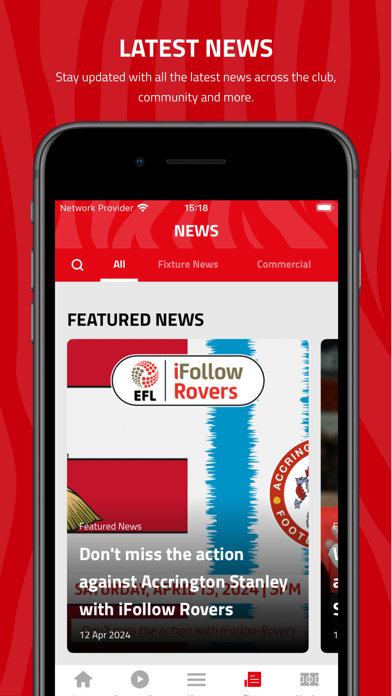 Doncaster Rovers FC Screenshot