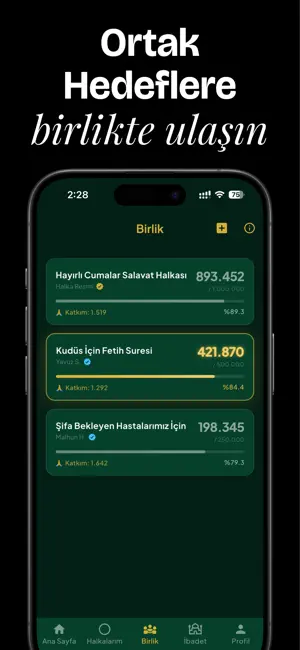 Halka - Shared Dhikr & Dua screenshot 2