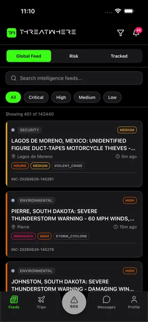 Threatwhere Operator screenshot 2