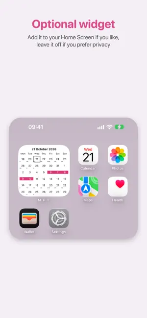 Menstrual Period Tracker screenshot 3