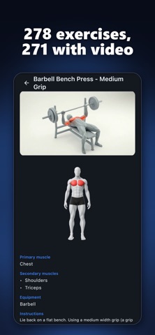 GiFit: Workout & Calorie Log Screenshot 2 of 8