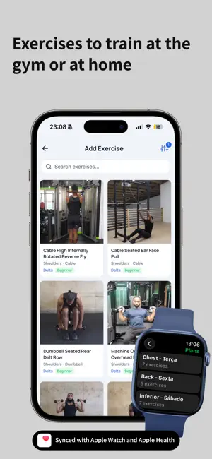 Gym Workout Planner & Diet screenshot 1