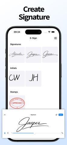 Sign Documents PDF Now :Signup iPhone screenshot