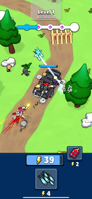 Wild Road Defense screenshot 1