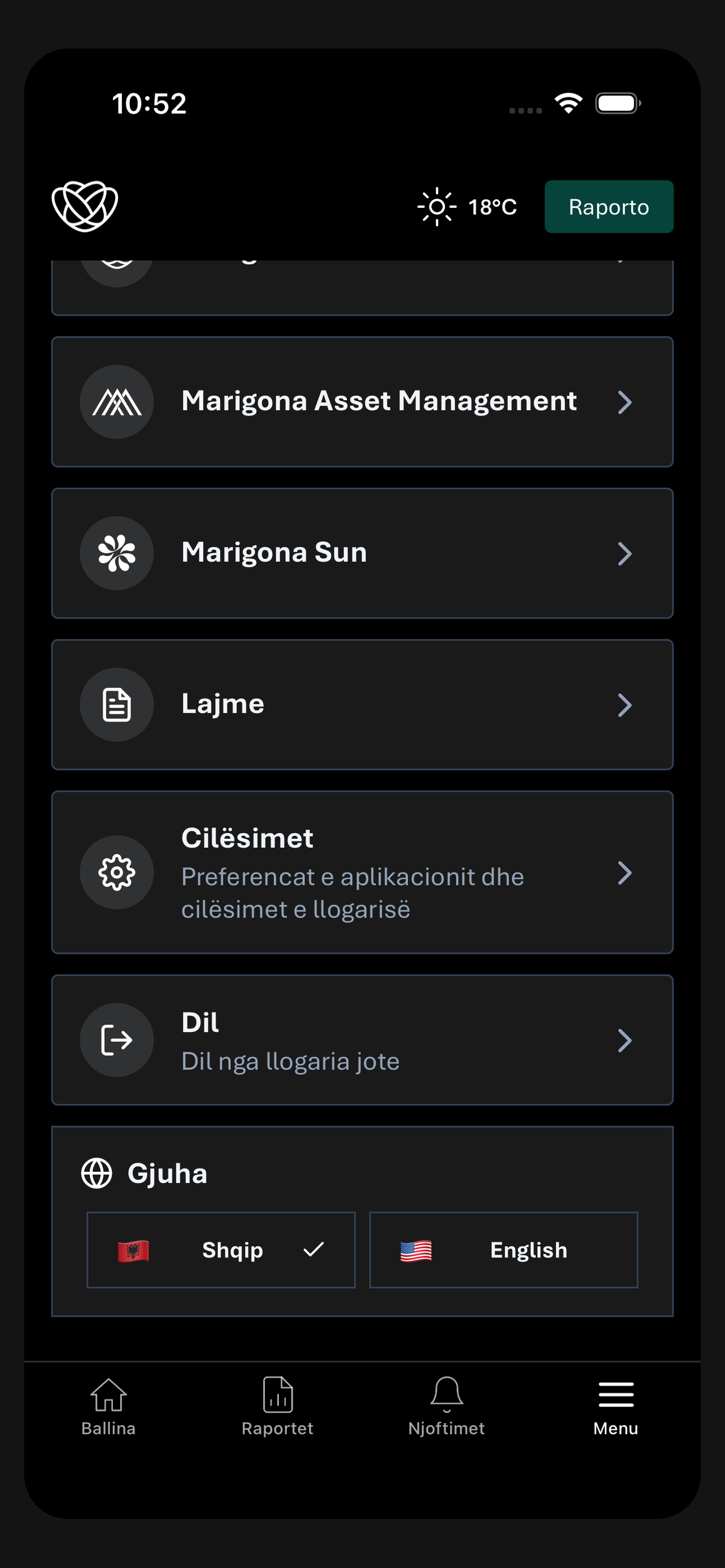Marigona Hill Mirëmbajtja