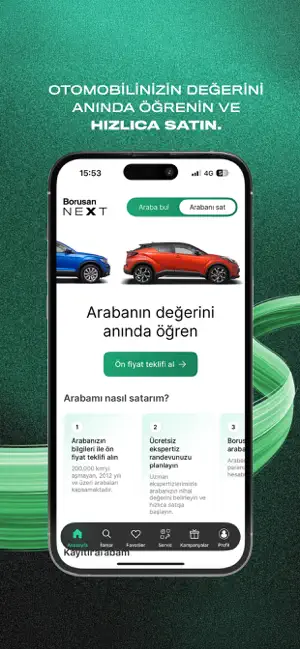 Borusan Next - İkinci El Araç iPhone screenshot 4