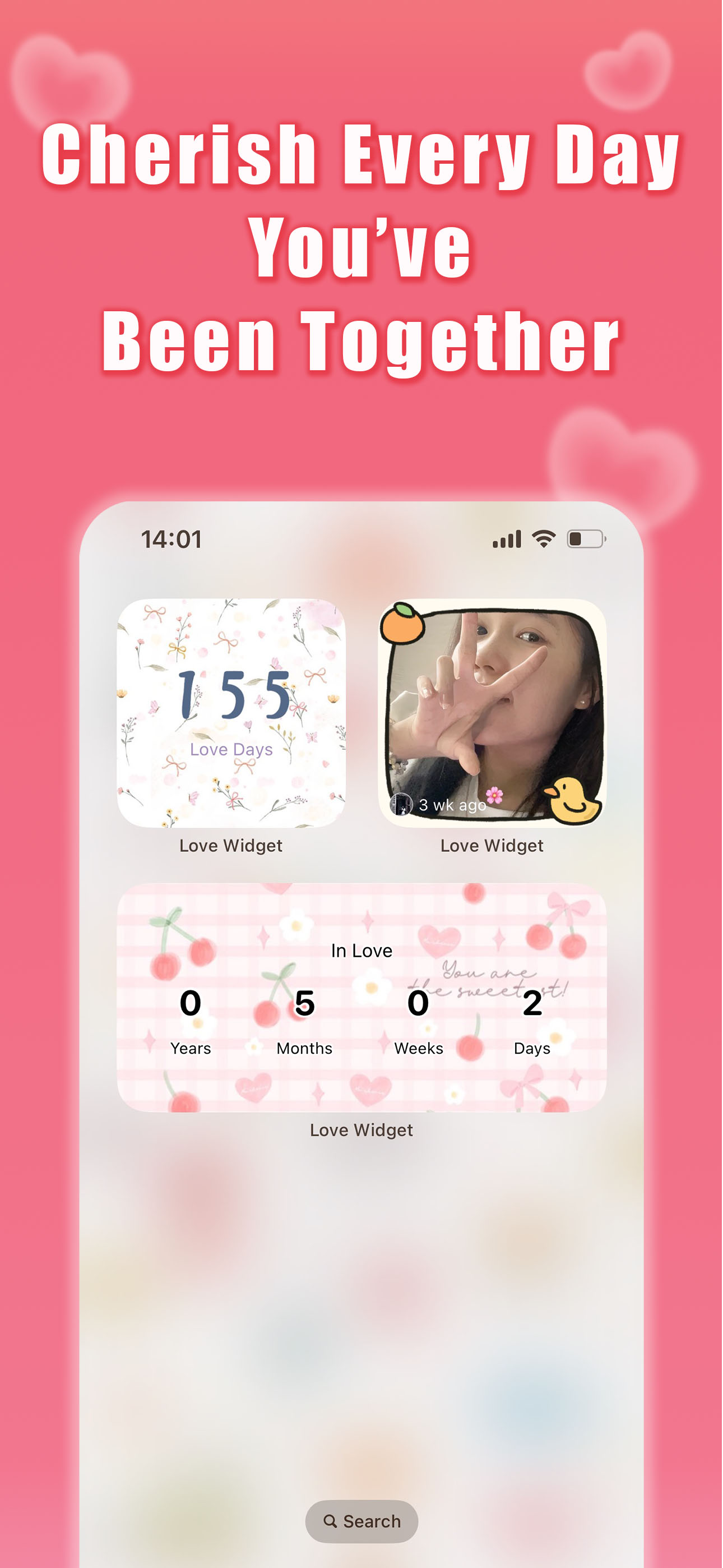 Love Widget: Live Couple Pics screenshot 3