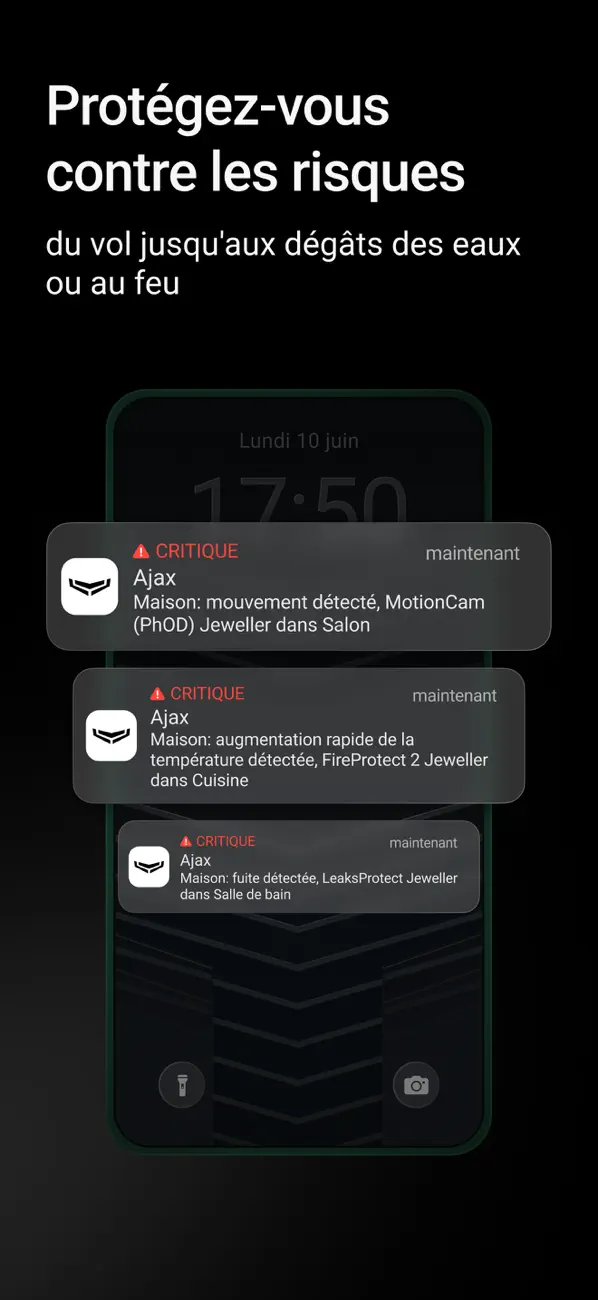 Screenshot #3 pour Ajax Security System