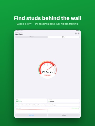 Mito: Metal Detector & Stud iPad screenshot