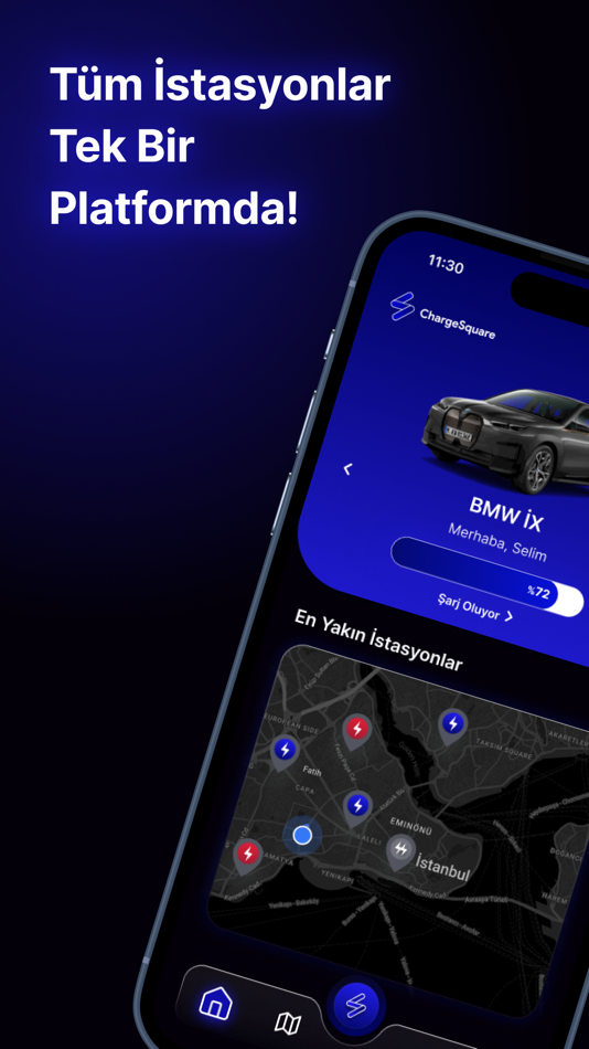 #1. ChargeSquare: Ortak Şarj Ağı (iOS) 由: ChargeSquare