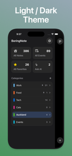 BoringNote – Chat Style Notes screenshot 7