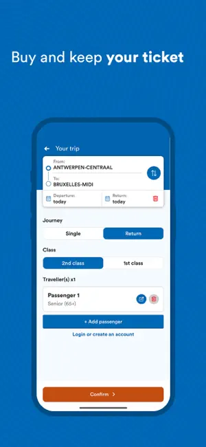 SNCB/NMBS: Timetable & tickets screenshot 4