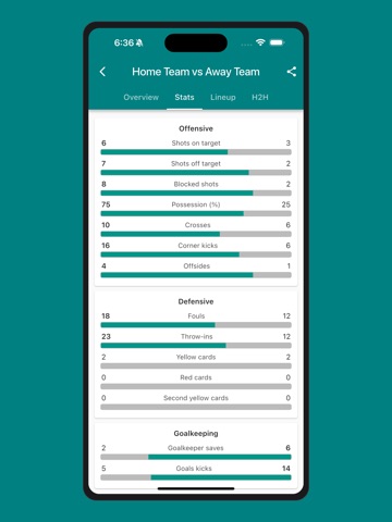 Football LiveScore 2026 ipad screenshot 3