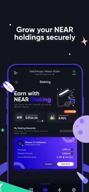 Meteor Wallet screenshot 4