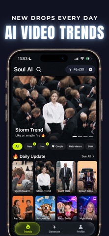 AI Dance Video Maker - Soul AI iPhone screenshot 2
